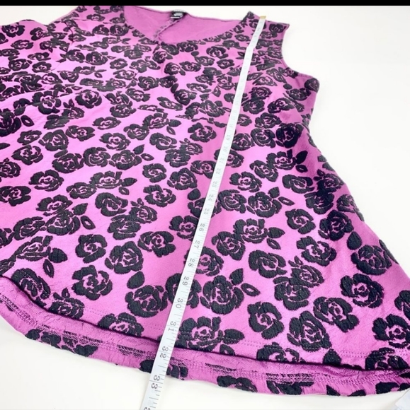 EUC TORRID FLORAL BABYDOLL TOP SZ. 5X - Picture 6 of 9